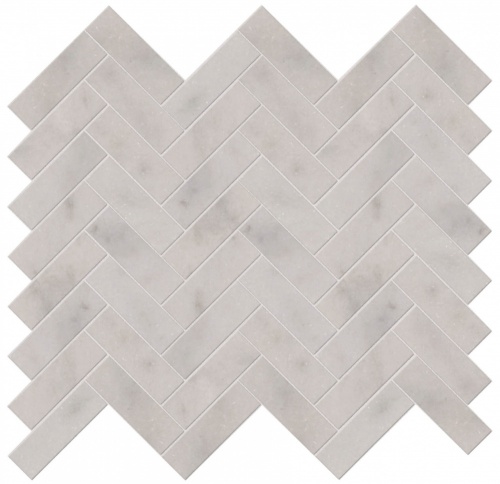 Ca Pietra Long Island Marble Herringbone Mosaic